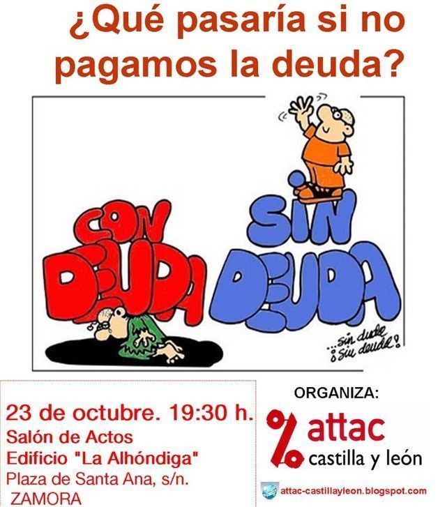  AttacCyL organiza una charla-coloquio con el economista Carlos Sánchez 