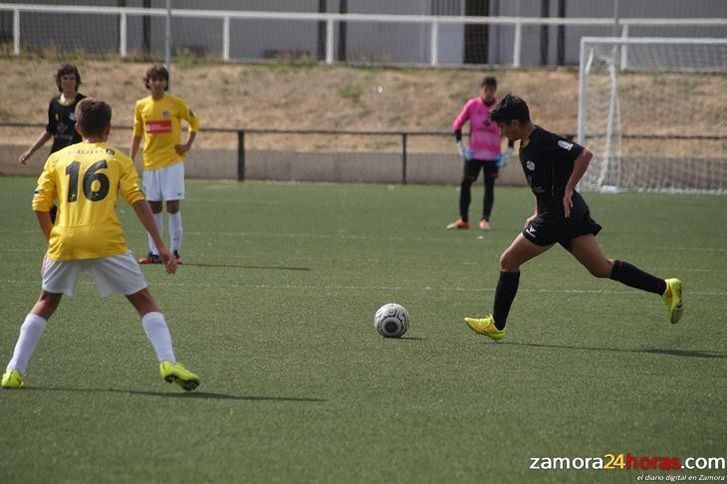  El infantil y el cadete del Zamora se quedan sin premio ante el Santa Marta 