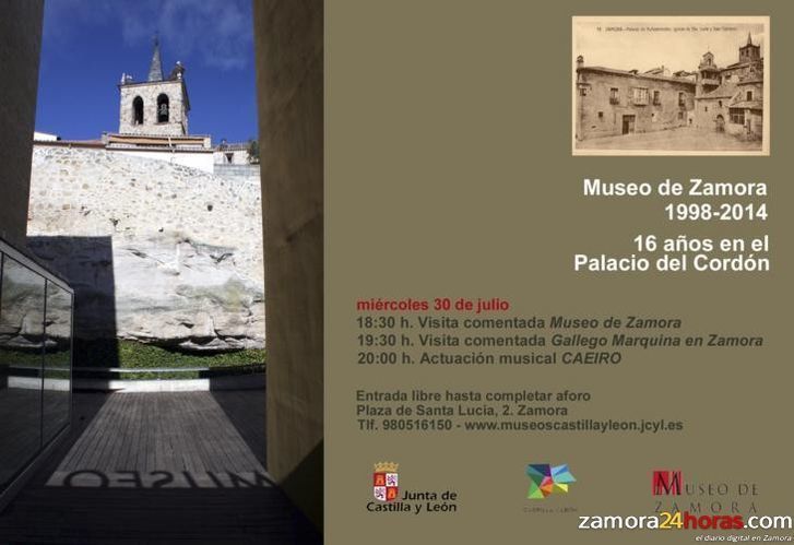  Celebración de la inauguración de las instalaciones del Museo de Zamora 