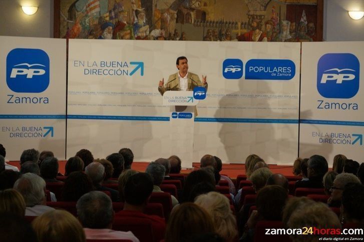  Maíllo: "La austeridad es uno de los grandes valores del PP también en tiempos de bonanza" 