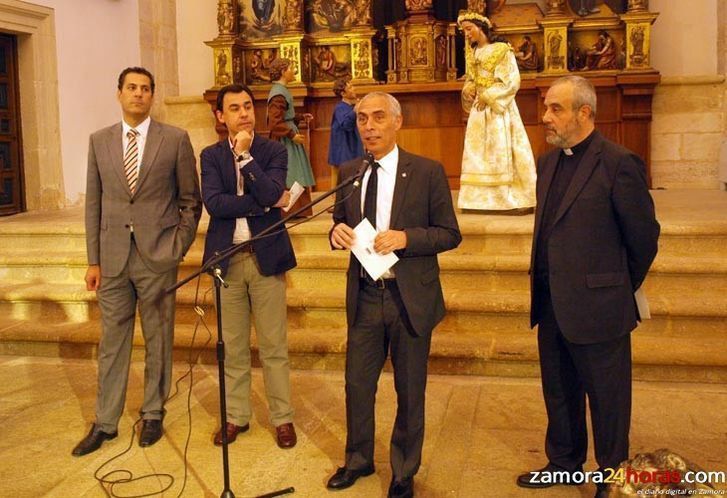  La Virgen de la Saleta, recuperada para el culto en la iglesia de San Andrés 