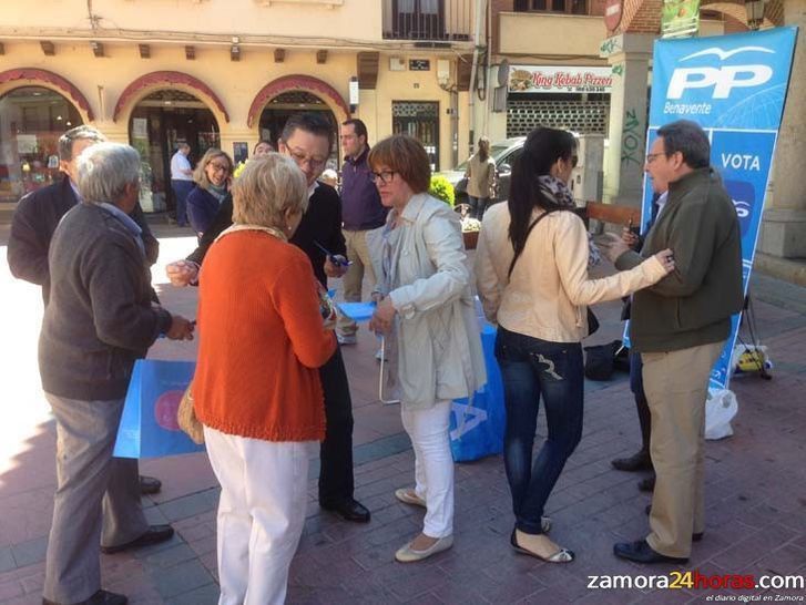  El Partido Popular lleva a Fermoselle la campaña para las Elecciones al Parlamento Europeo 