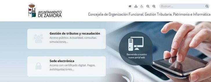  Las gestiones tributarias con el Ayuntamiento ya se pueden hacer a través de Internet 