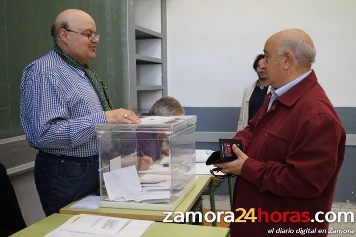  La abstención crece un tres por ciento en Zamora 