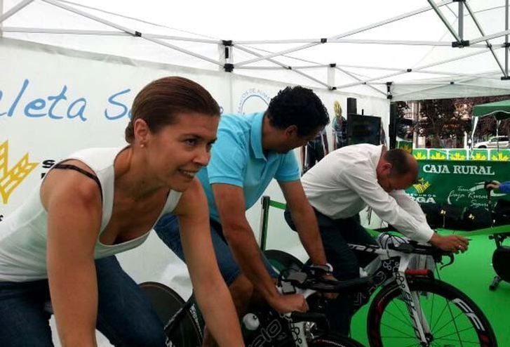  La Bicicleta Solidaria de Seguros RGA y Caja Rural ya ha donado tres toneladas de alimentos 