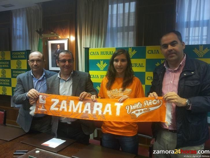  Caja Rural renueva su apoyo a la cantera del CD Zamarat 