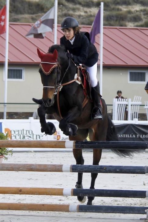  Aleksander del Teso, campeón alevín de saltos de Castilla y León 