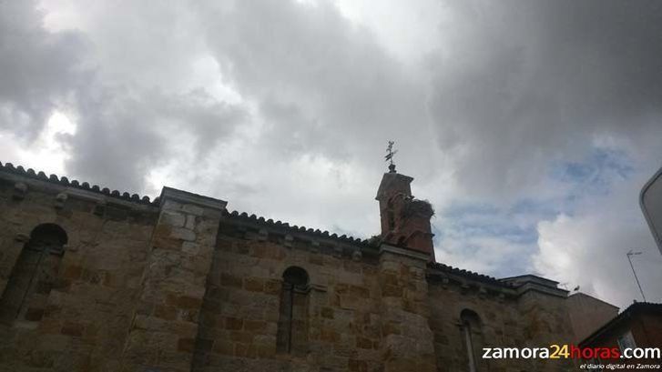  Cielos muy nubosos y lluvias débiles con alguna tormenta en Zamora mientras suben ligeramente las temperaturas 