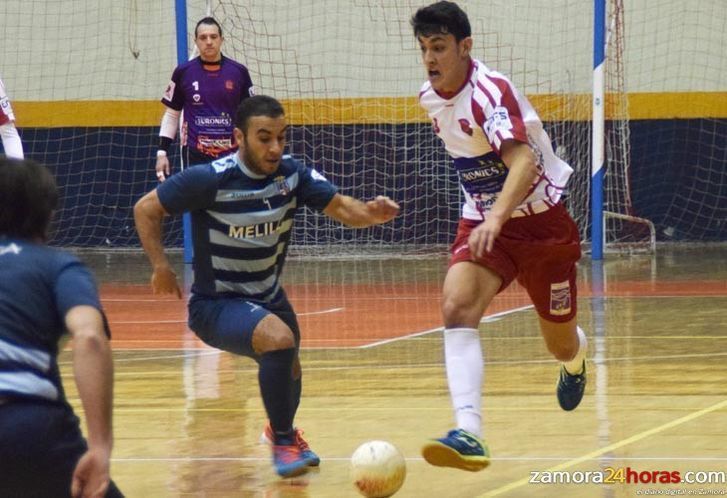  El FS Zamora Euronics se queda sin premio ante Melilla (1-3) 