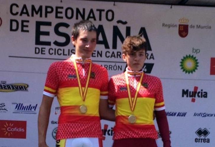  La ciclista zamorana María Calderón logra un oro y una plata en los Campeonatos de España 