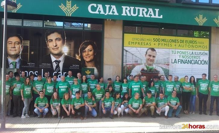  Caja Rural de Zamora se viste de verde solidario 