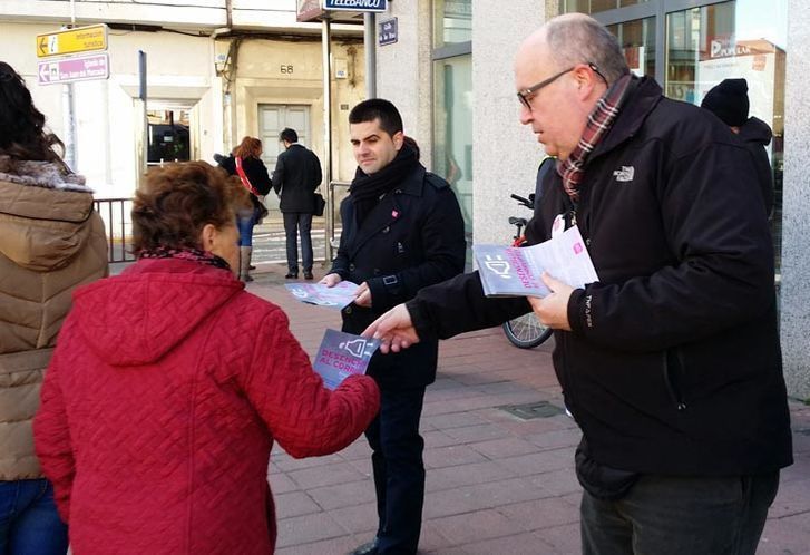  La dimisión de Mañanes, tema  central de la campaña ‘Desenchufa al corrupto’ de UPyD en Benavente 