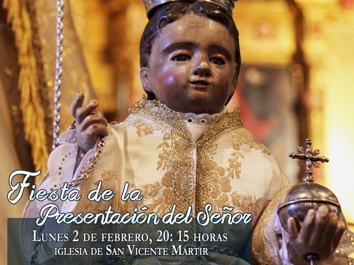  La iglesia de San Vicente acoge el lunes la celebración de Las Candelas 