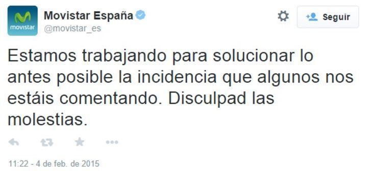  Una grave avería de Telefónica a nivel nacional deja sin internet durante dos horas a empresas y usuarios 