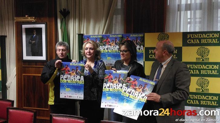  Presentada la marcha solidaria en bicicleta "Pedalea con nosotros" 