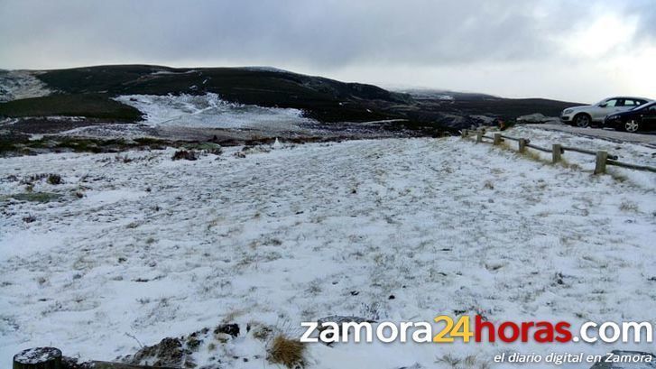  La Laguna de Peces se pone el manto blanco 