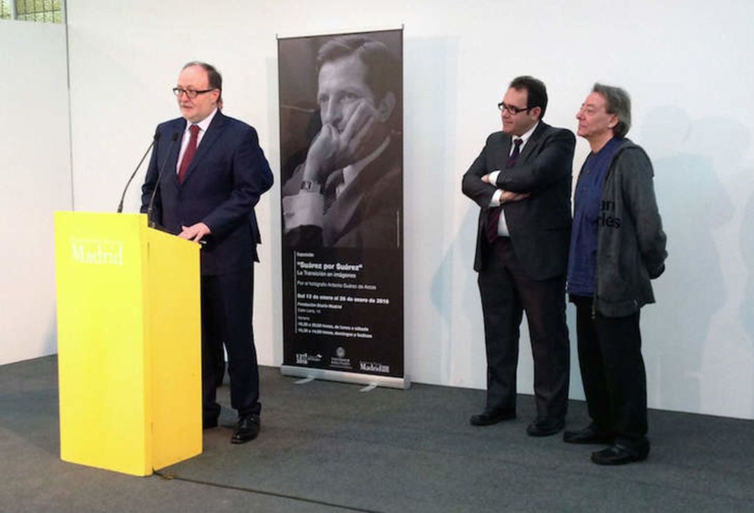  La USAL presenta en la Fundación Diario Madrid la exposición fotográfica ‘Suárez por Suárez’ 