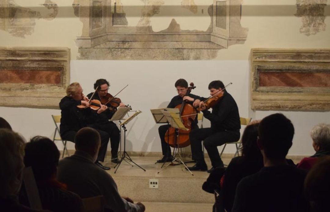  El cuarteto 'Herold' hace temblar a la Biblioteca Pública 