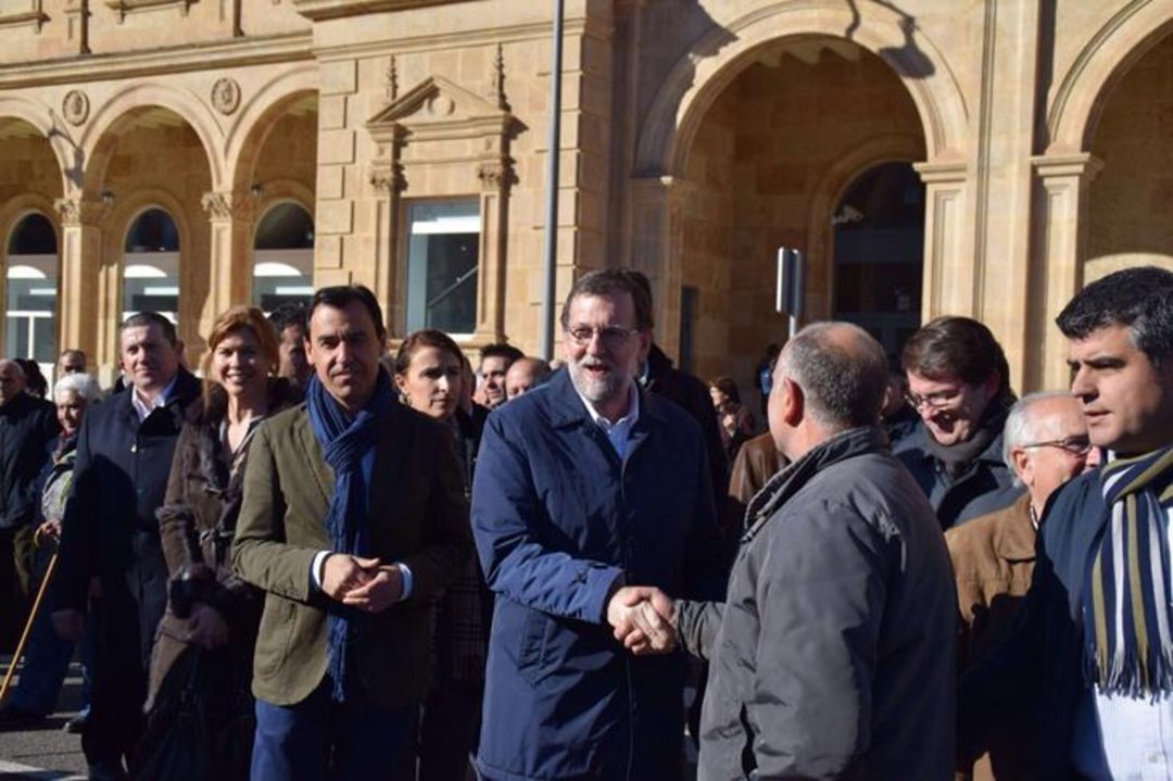  Rajoy, en la capital: "A partir de febrero, Zamora - Madrid se resume en hora y media" 