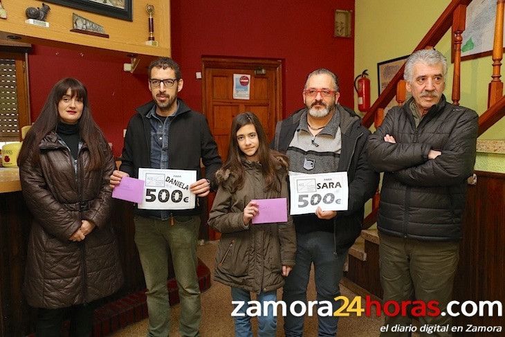  El movimiento vecinal zamorano recauda 1.000€ en favor de Sara y Daniela 