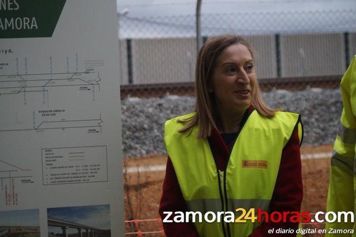  Ana Pastor visita este lunes las obras del AVE en Puebla de Sanabria 