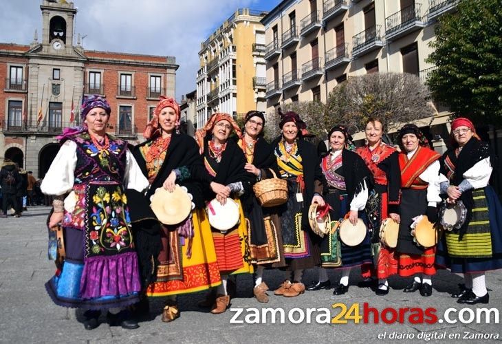  Los cánticos de las Águedas volverán a retumbar en la Plaza Mayor de Zamora 