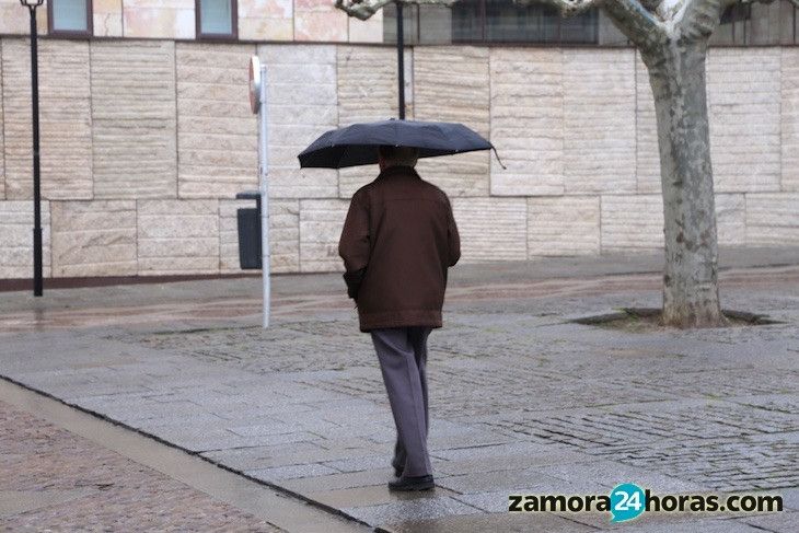  Las lluvias débiles, protagonistas del jueves 