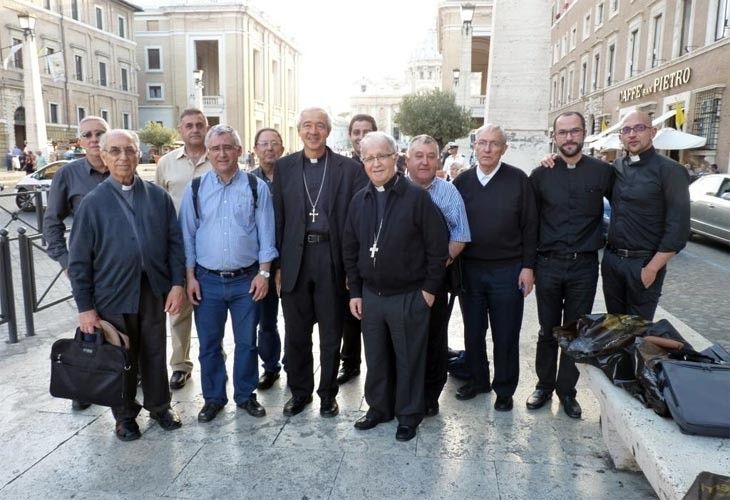  Los sacerdotes de Zamora, en el jubileo con el papa Francisco 