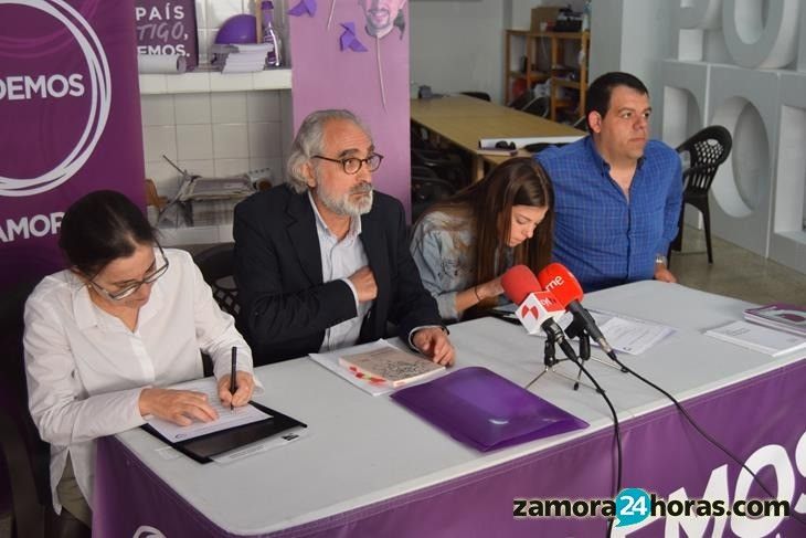  Podemos plantea una campaña "más discreta y más cercana" en Zamora 