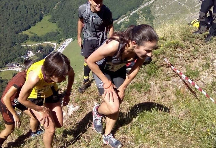  María Díez, entre las mejores en el Nacional de kilómetro vertical 