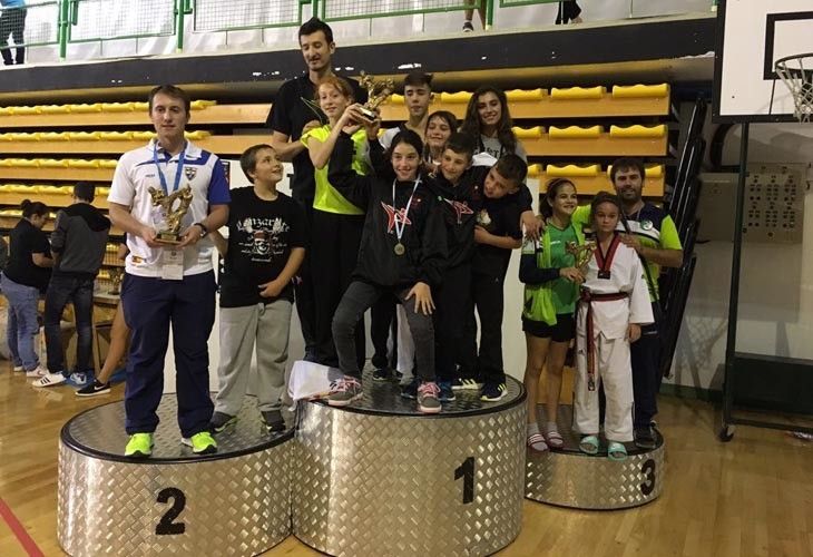  El Club Zamorano de Taekwondo se cuelga siete medallas en el Open Internacional de Ourense 