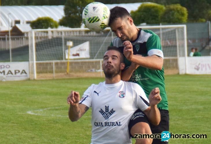  El Zamora compite la primera parte ante el Villamuriel y dosifica en la segunda 