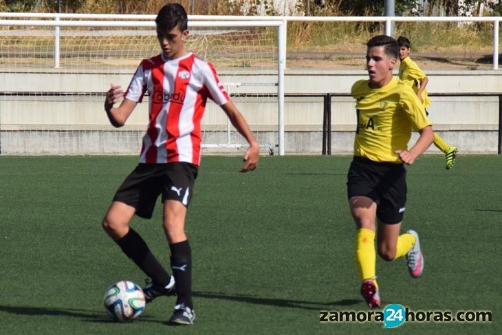  Doble duelo ante el Real Valladolid para los infantiles y cadetes autonómicos del Zamora 