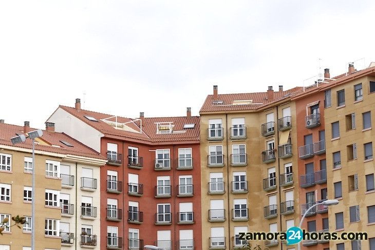 Viviendas en Zamora. Archivo.