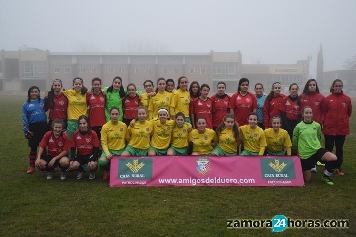  Amigos del Duero y Salamanca FF vencen a la niebla en un animado Trofeo Diputación 