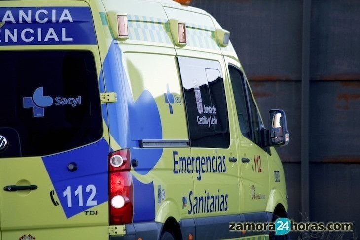 Una ambulancia del Sacyl