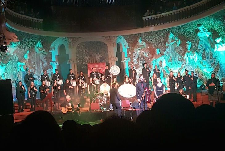  La Banda de Gaitas de Lubián despide el año con Carlos Núñez en el Palau 