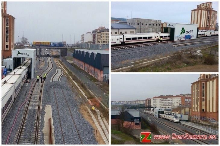  Un Alvia averiado en el cambiador de Zamora obliga a hacer transbordos a decenas de pasajeros 