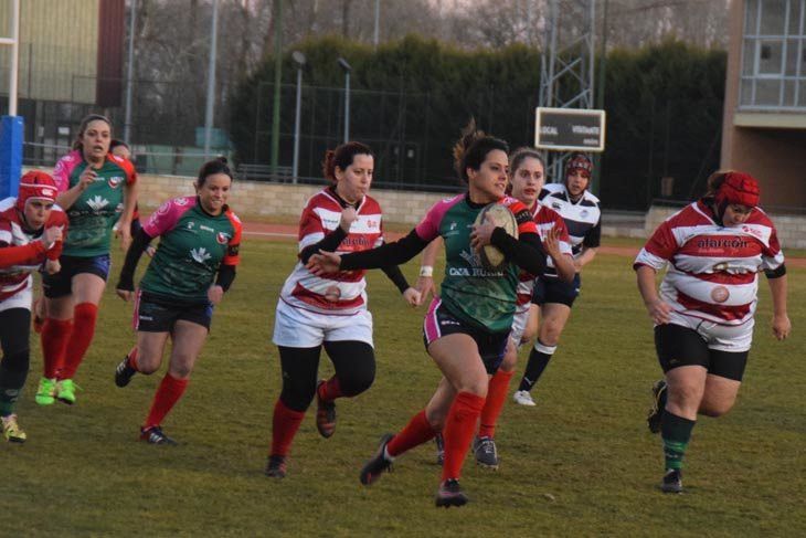  Pleno de triunfos para el Zamora Rugby femenino en la última jornada de la liga promoción 