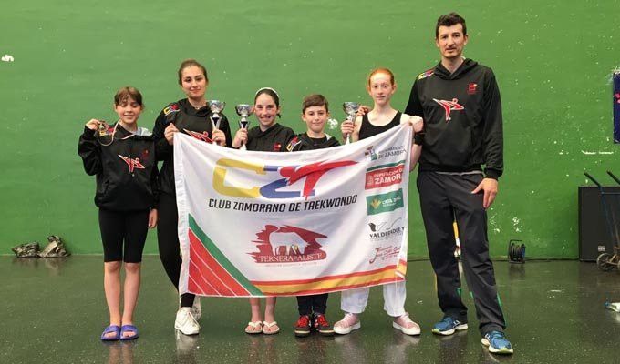  El Club Zamorano de Taekwondo, tercero en el Open Garriko Arrigorriaga 