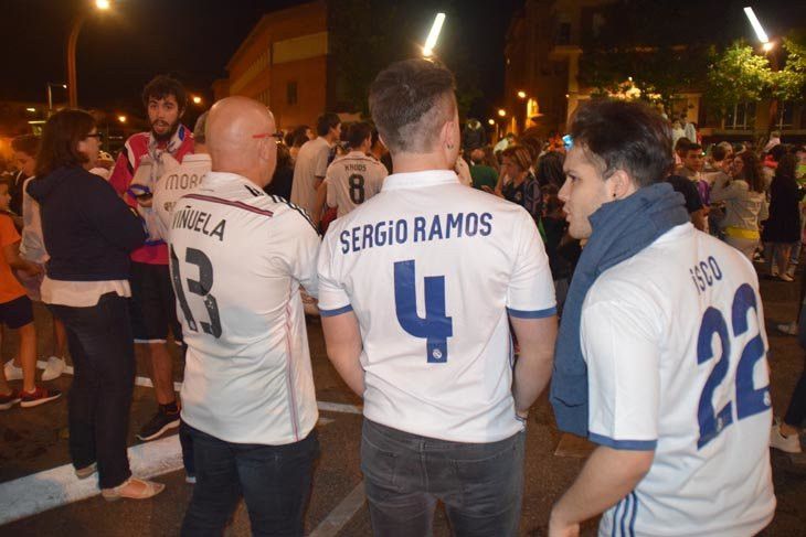  Celebración Real Madrid en Zamora.Archivo