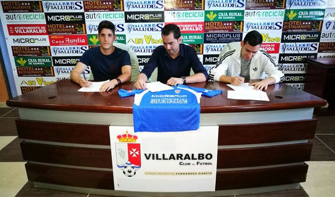  El CD Villaralbo renueva al lateral zurdo Tomy y ficha al lateral derecho Javi 