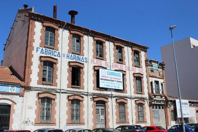  La demolición de la fachada de Harinas San Isidro, a merced del propietario 