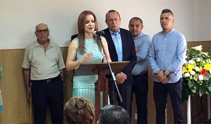  Silvia Clemente recibe el "Serbal de Oro" en Pobladura del Valle 