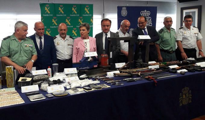  Sesenta y seis detenidos en la desmantelación de una banda criminal que actuaba en Zamora 