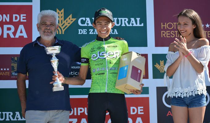  Nicolás Sáenz (Eiser Hirumet) gana en Moruxal y Moreira remata la Vuelta a Zamora 