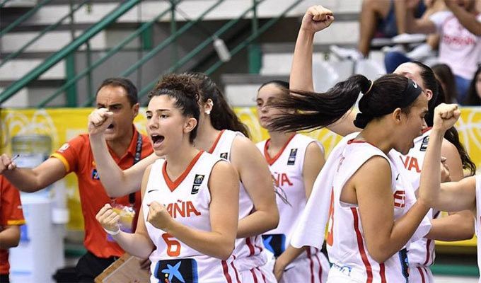  Ainhoa López, del CD Zamarat, campeona de Europa con la selección española U20 