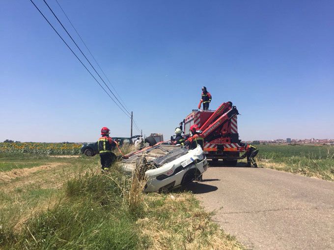  Accidente camino viejo Villaralbo jul17 