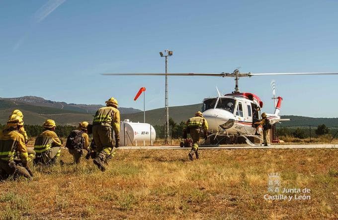  El incendio de Vega de Tera desciende a nivel 0 pero continúa activo 