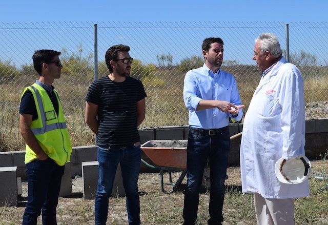  Las obras del proyecto de vallado del Polígono de los Llanos se ponen en marcha tras meses de retraso 